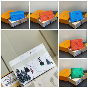 Louis Vuitton Ski Resort Card Holder Wallet [8 Styles]