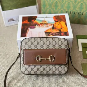 Gucci GG Horsebit Shoulder Bag