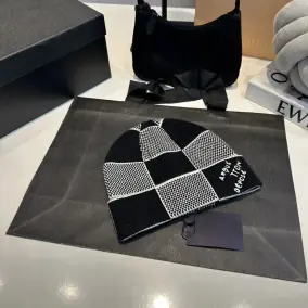 LV Checkerboard Beanie, 6 Styles