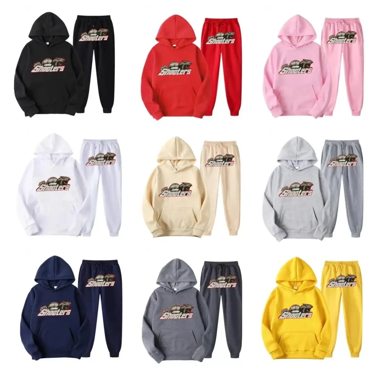 Shooters Hoodie & Jogger Set [40 styles]
