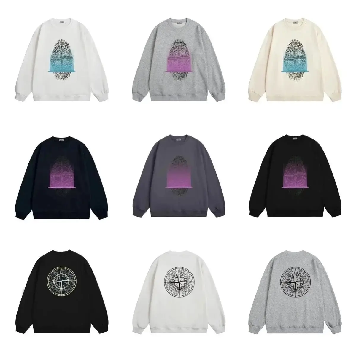 Stone Island Long-Sleeved Sweatshirt