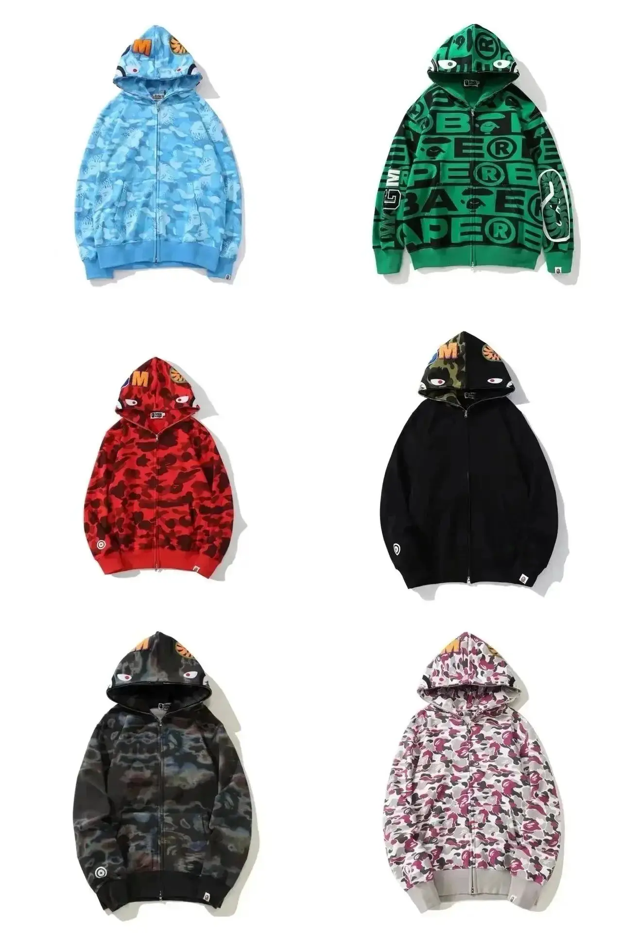 Bape Full Zip Hoodie