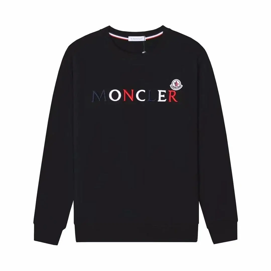 Moncler Embroidered Sweatshirt - Black