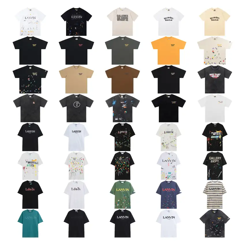 LANVIN T-Shirt / Gallery Dept T-shirt Tee (40 Style)