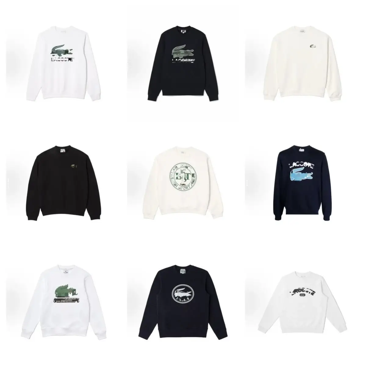 Lacoste Crocodile Sweatshirt [26 styles]
