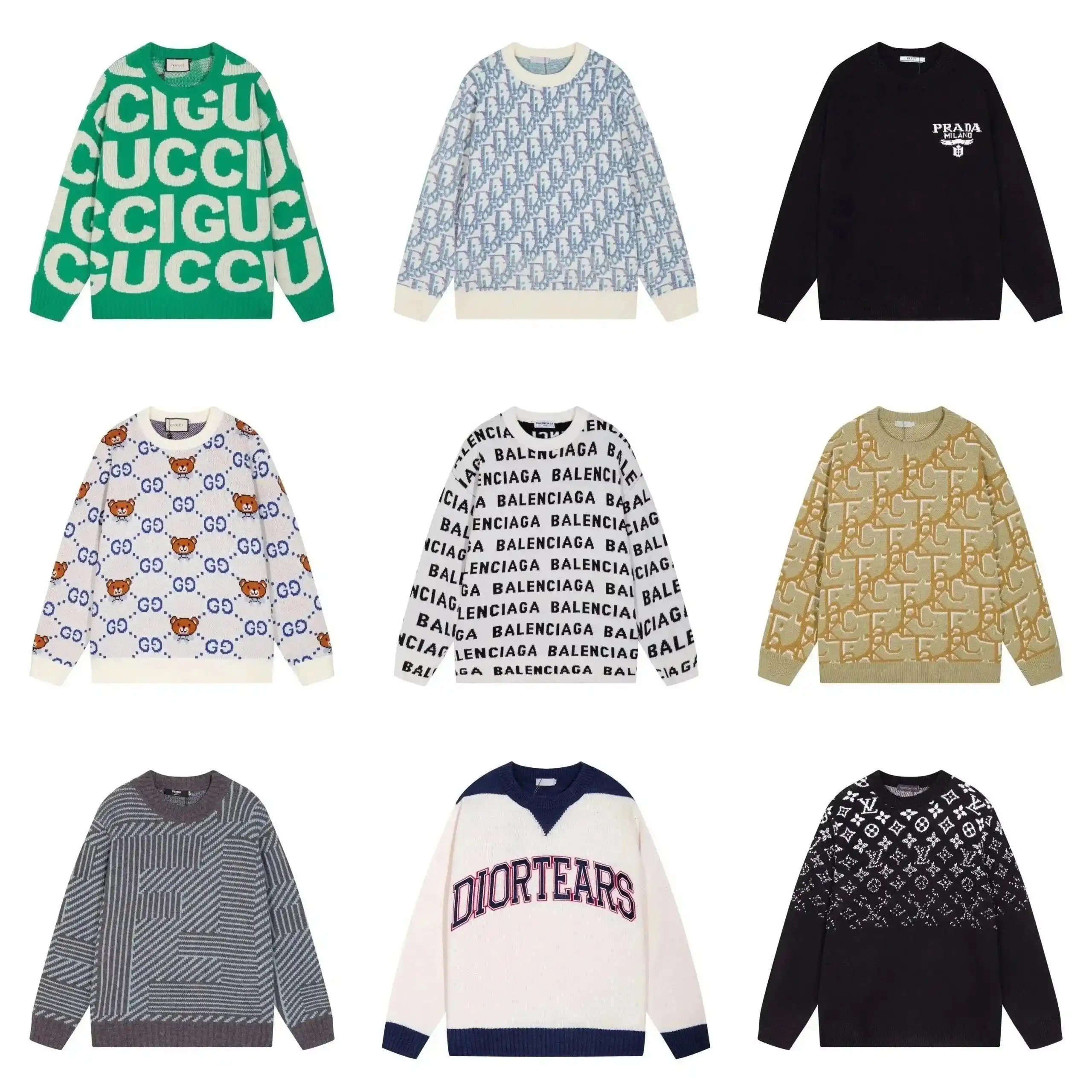 Gucci GG Pattern Sweater