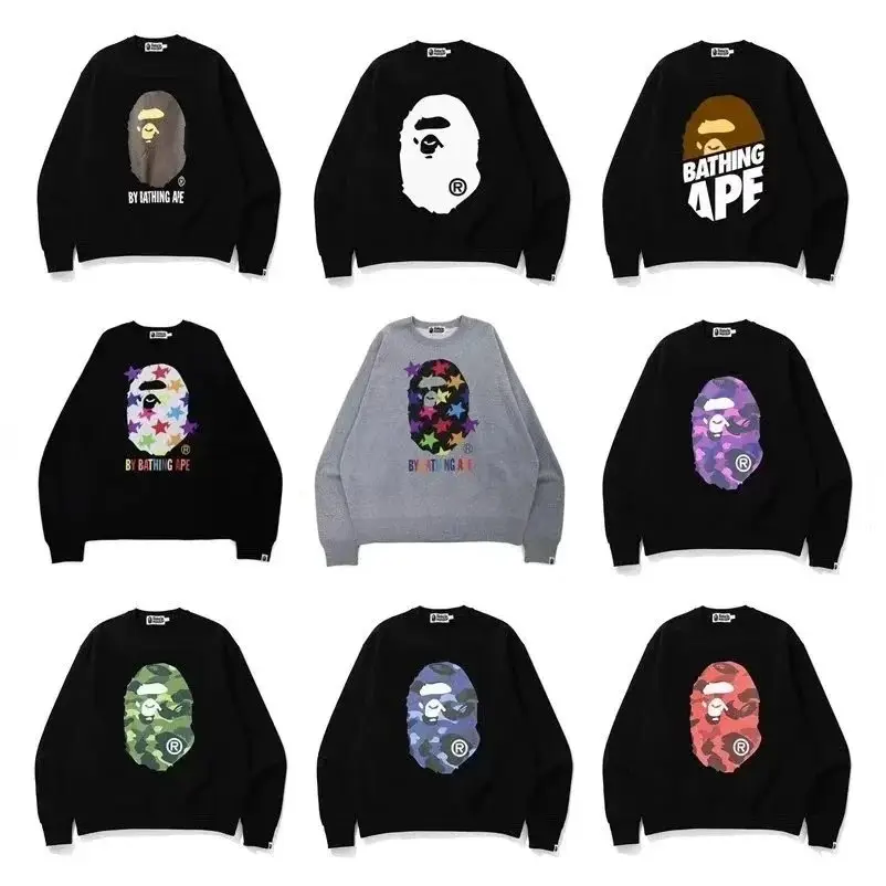 Bape 1st Camo Ape Head Sweatshirt [9 Styles]