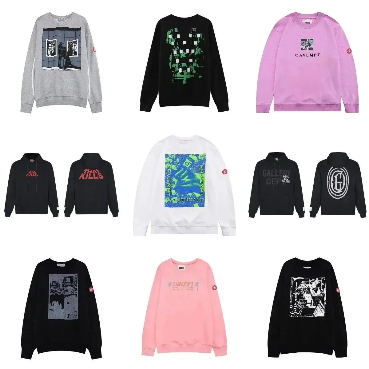 GALLERY DEPT. Hoodies/Sweaters [40 styles]