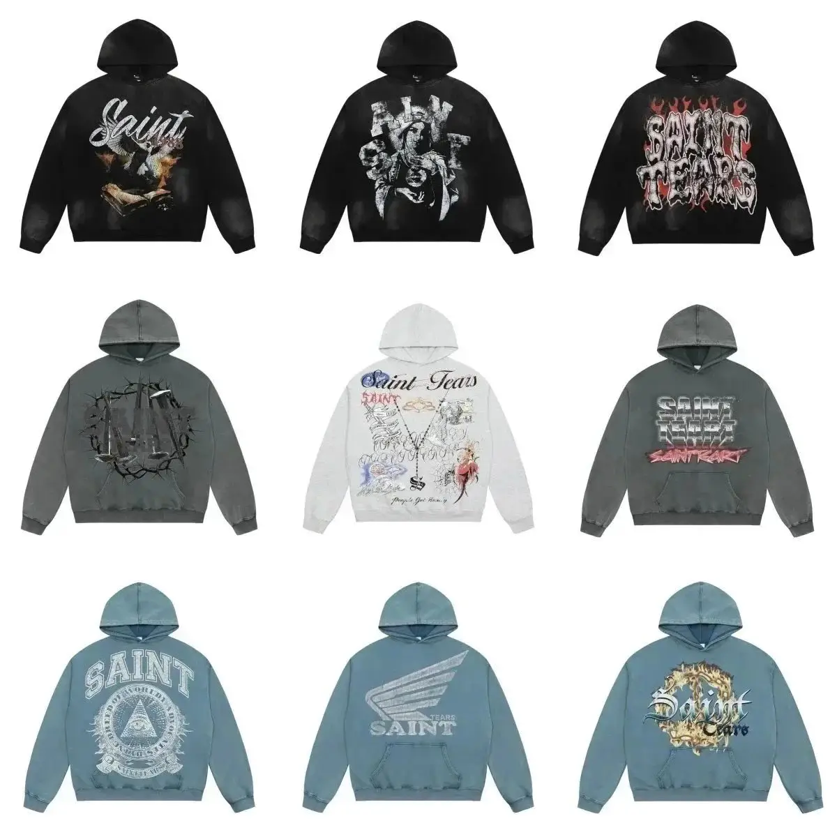 Saint Michael Hoodie(color 40)