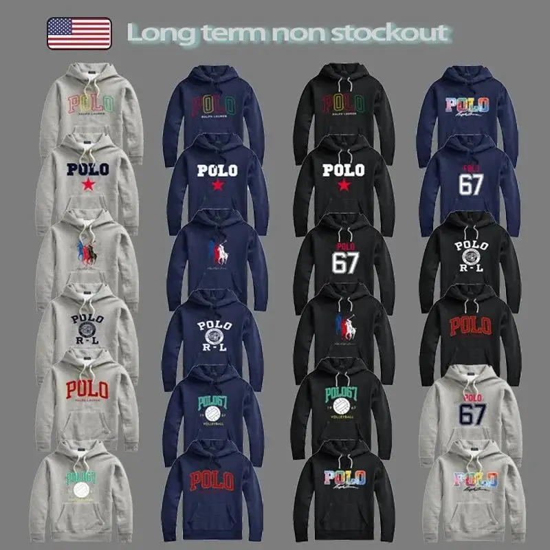 Ralph Lauren Polo Hoodies [Multiple Designs & Colors]