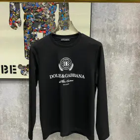 DOLCE&GABBANA Milano Italia Long Sleeve T-Shirt