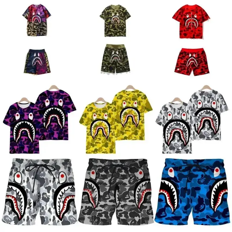 Bape T-Shirt Shorts Suits (40 Styles)
