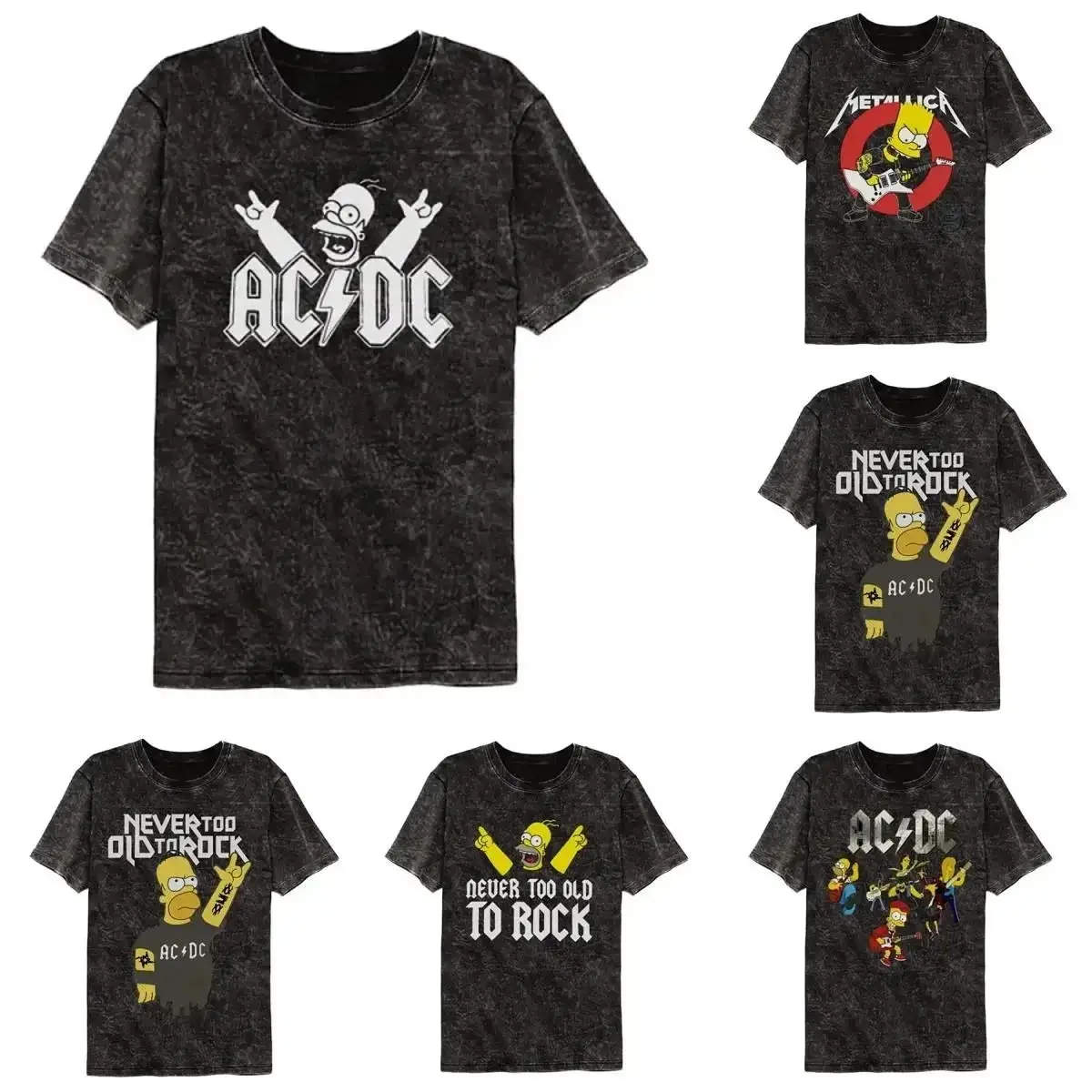 Rock Graphic T-Shirts [5 Styles]