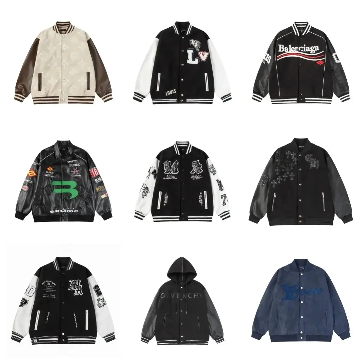 LV Varsity Jacket (40+ Colors)