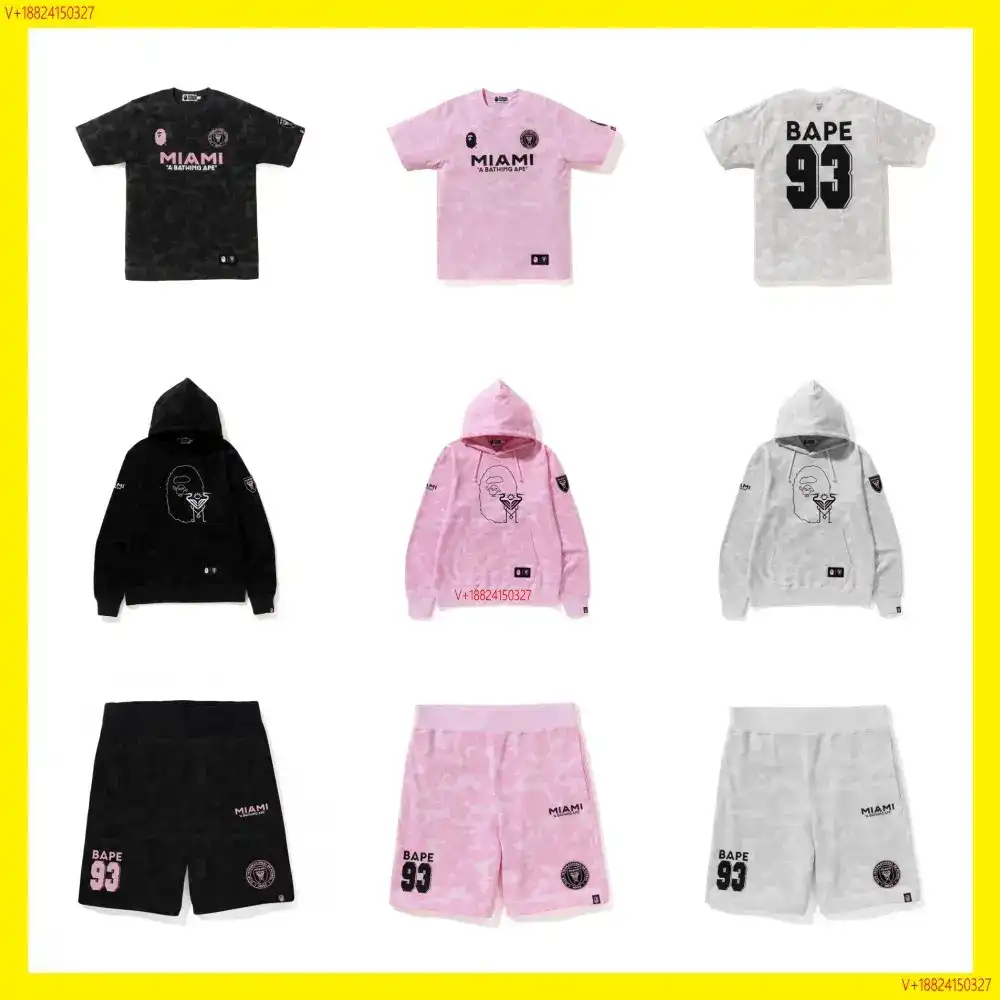 Miami 93 T-Shirt/Hoodie/Shorts Set [40 styles]