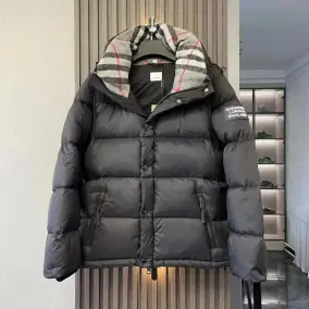 Burberry Check Hooded Down Jacket [30 styles]