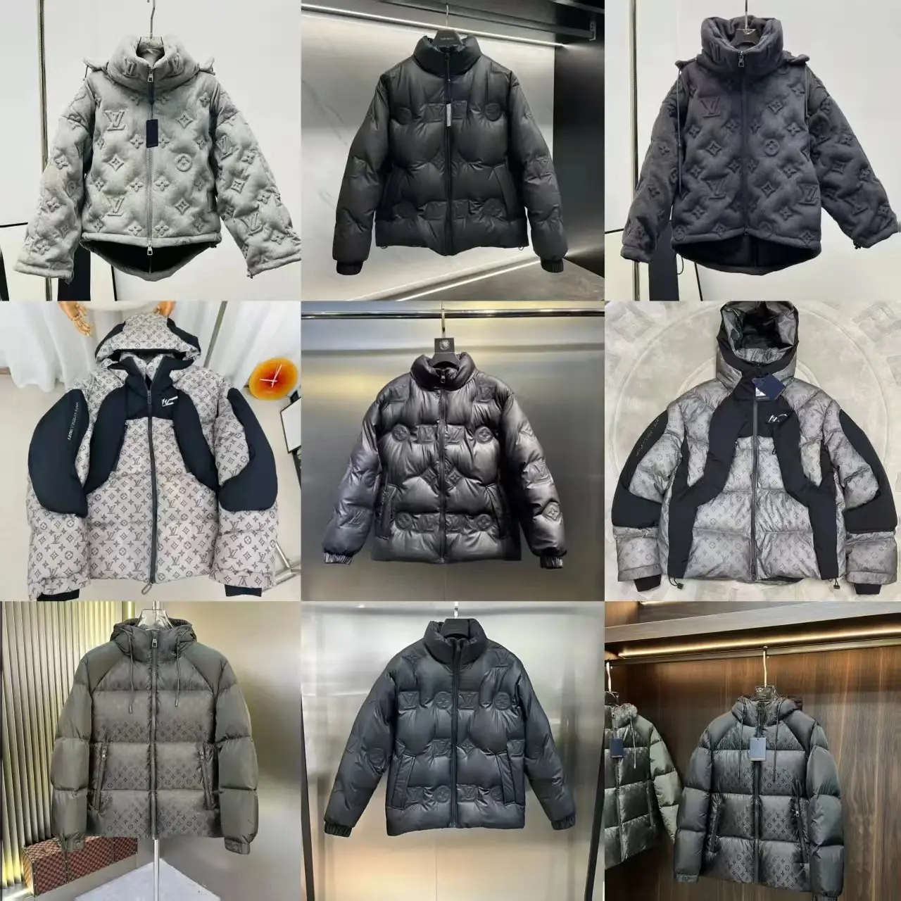 Sweaters and Cold-Weather Down Jackets