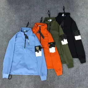 Stone Island Half-Zip Jacket [4 Colors Available]