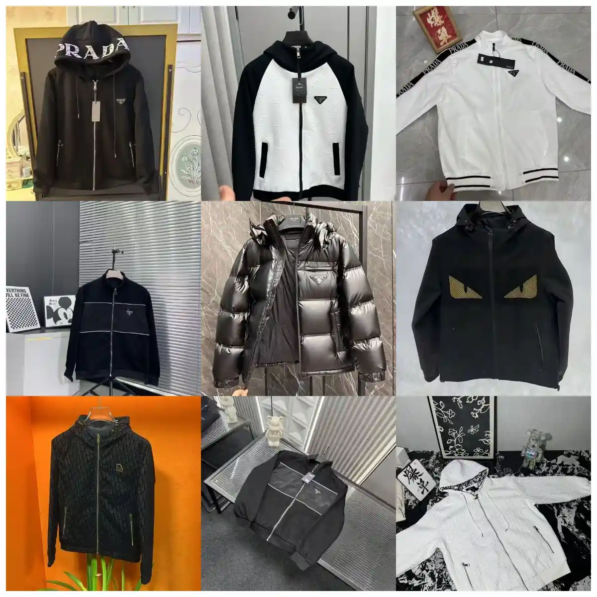 Prada Linea Rossa Re-Nylon Tessuto Jacket