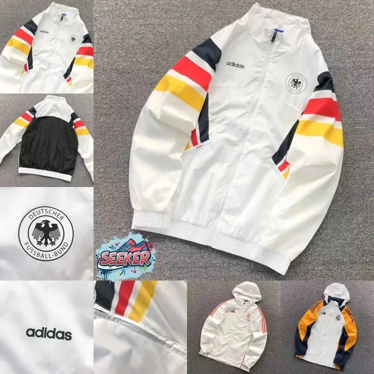 Adidas Deutschland Football Bund Windbreaker Jacket