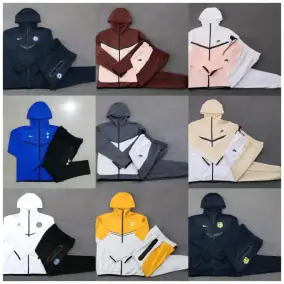 Nike Jordan Football Hoodie and Pants Sports Set