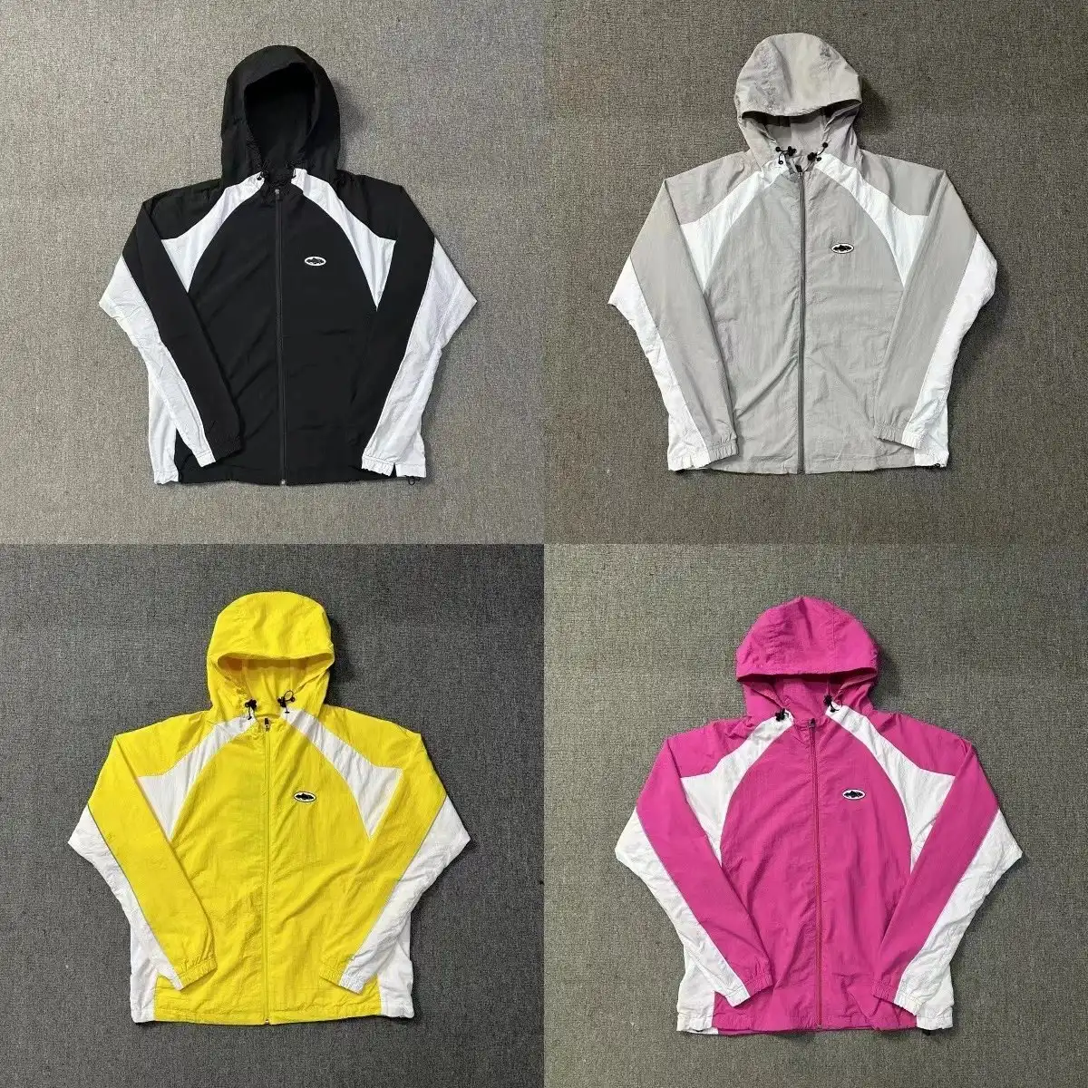 Corteiz Hooded Windbreaker Jacket [4 styles]