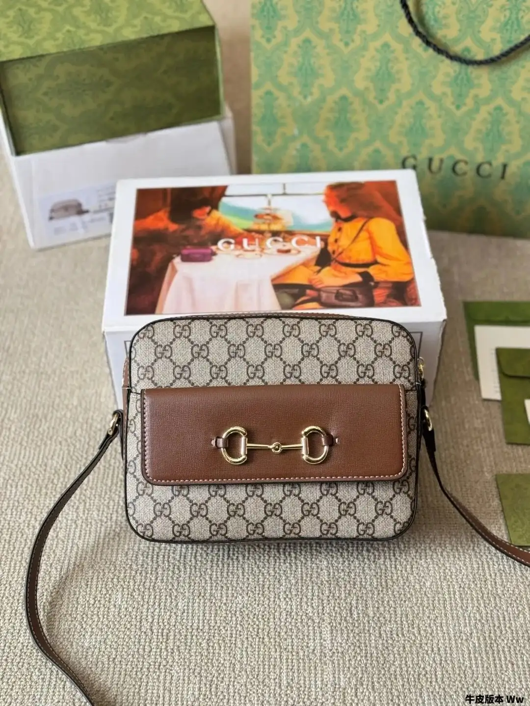 Gucci GG-Pattern Horsebit Shoulder Bag [38 Styles]