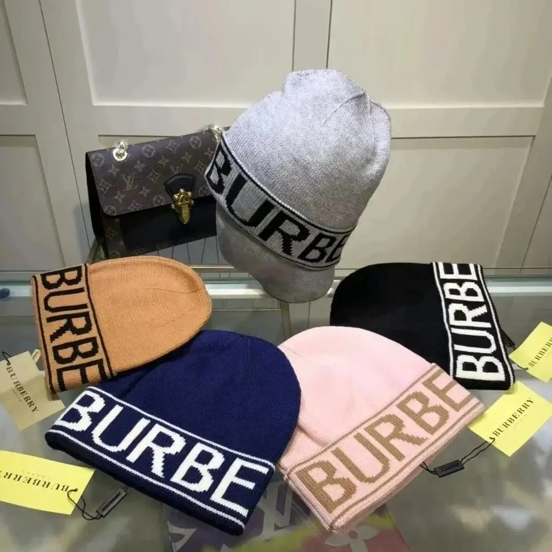Burberry Logo Knit Beanie Hat [5 styles]