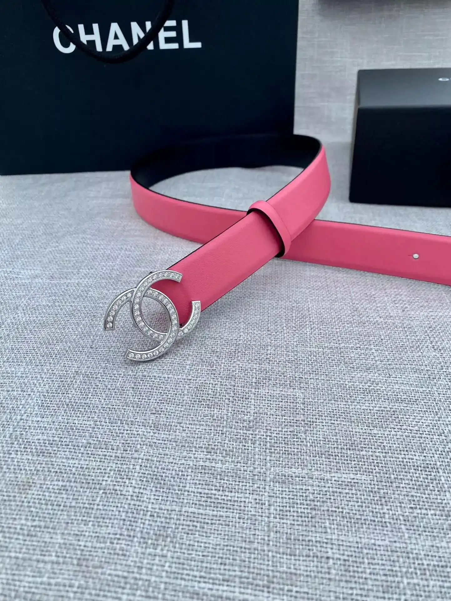 Chanel Leather Belt