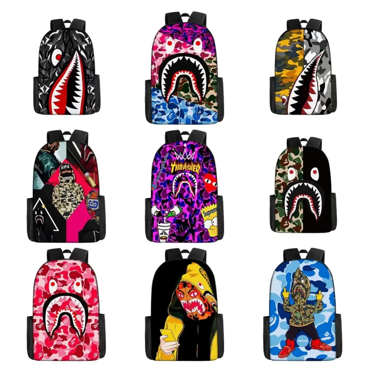 A Bathing Ape Casual Backpack