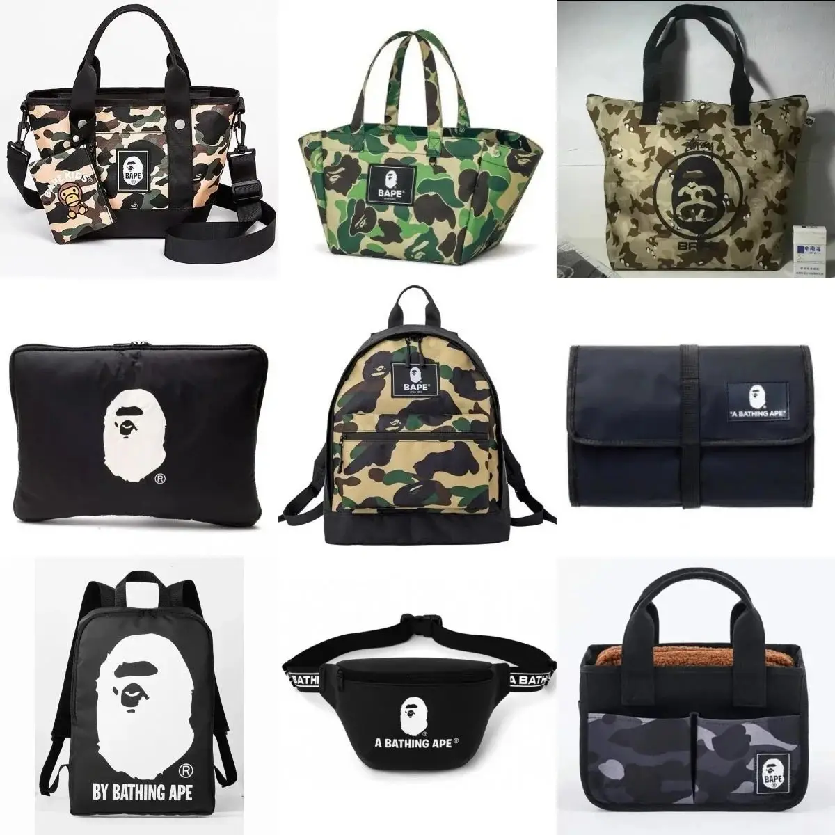 A Bathing Ape Crossbody Bags