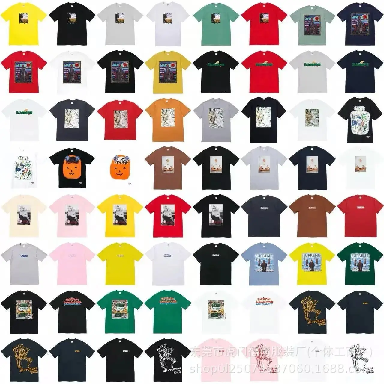 Supreme T-Shirt [38 Styles]