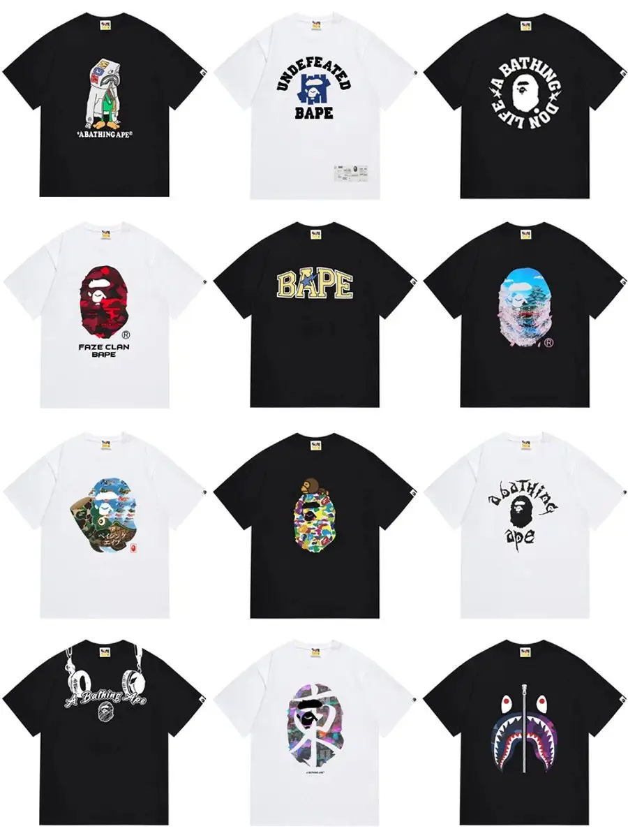 A Bathing Ape T Shirt [15 styles]