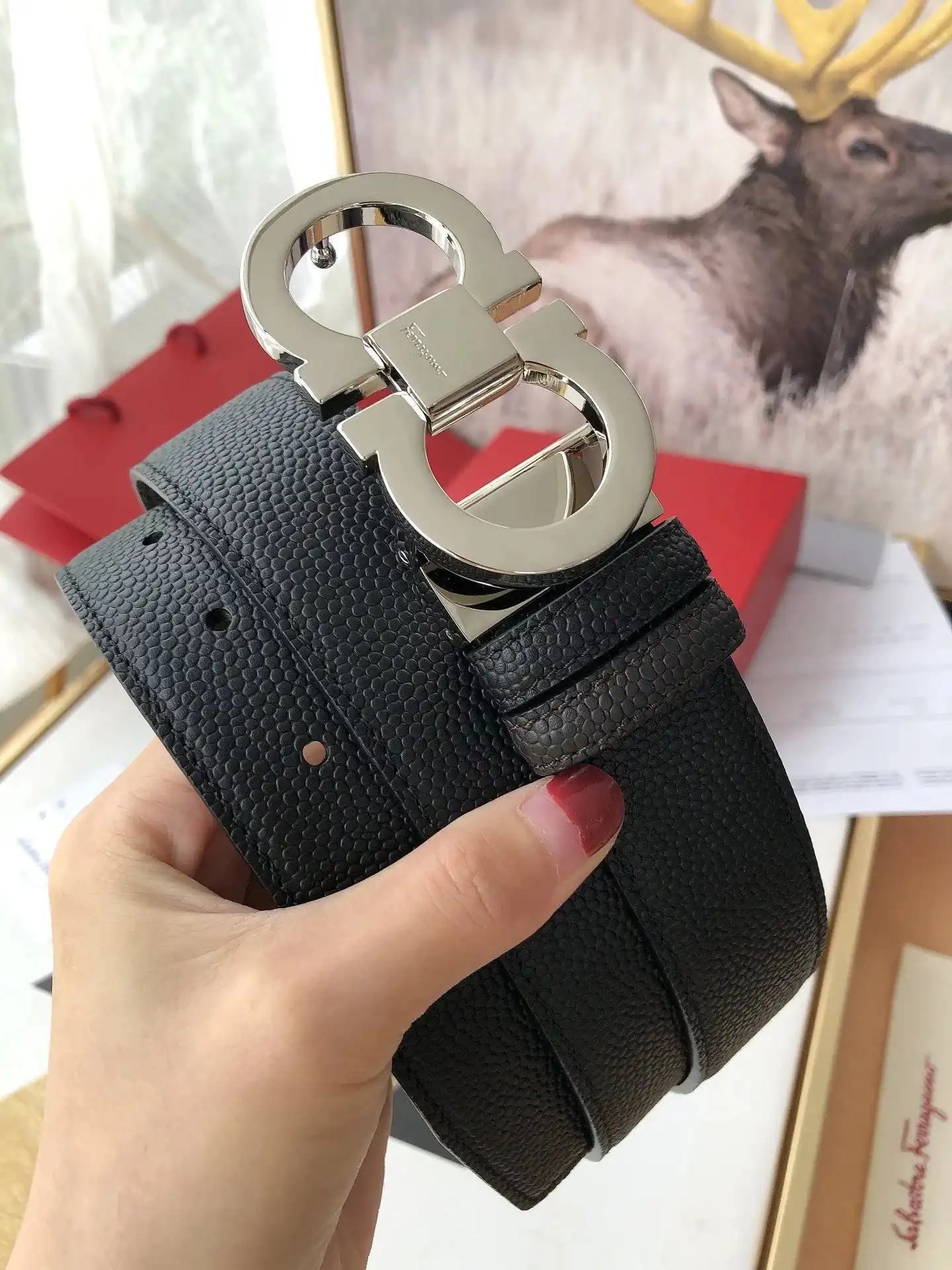 Salvatore Ferragamo Leather Belt [15 styles]