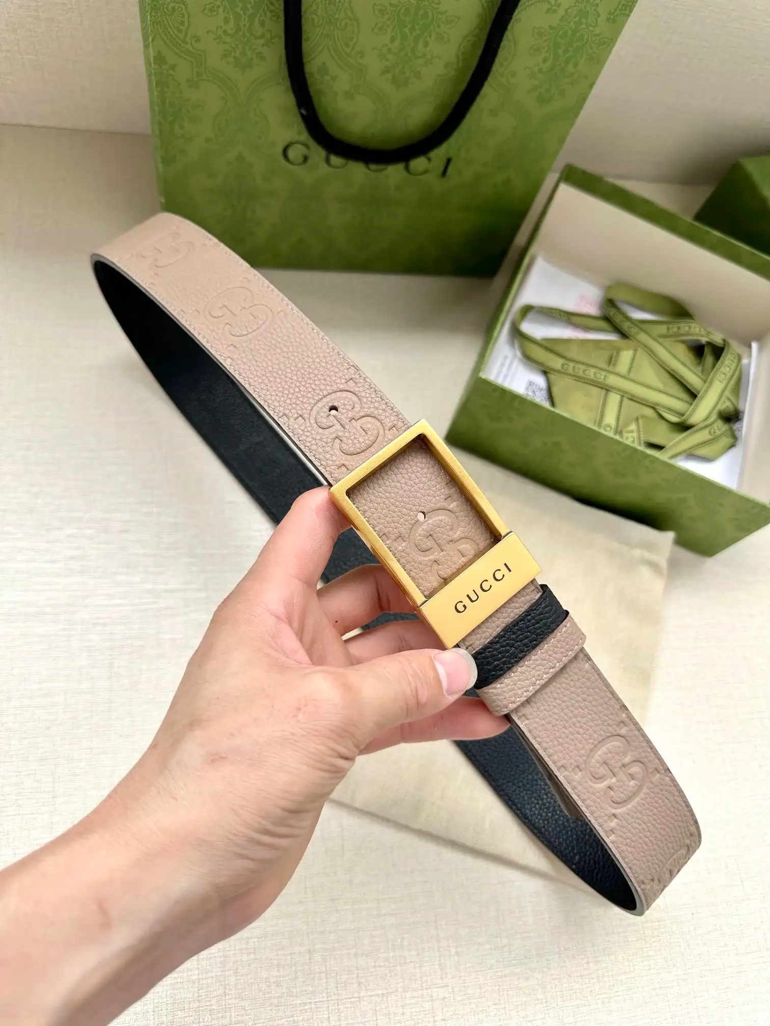 Gucci Leather Belt
