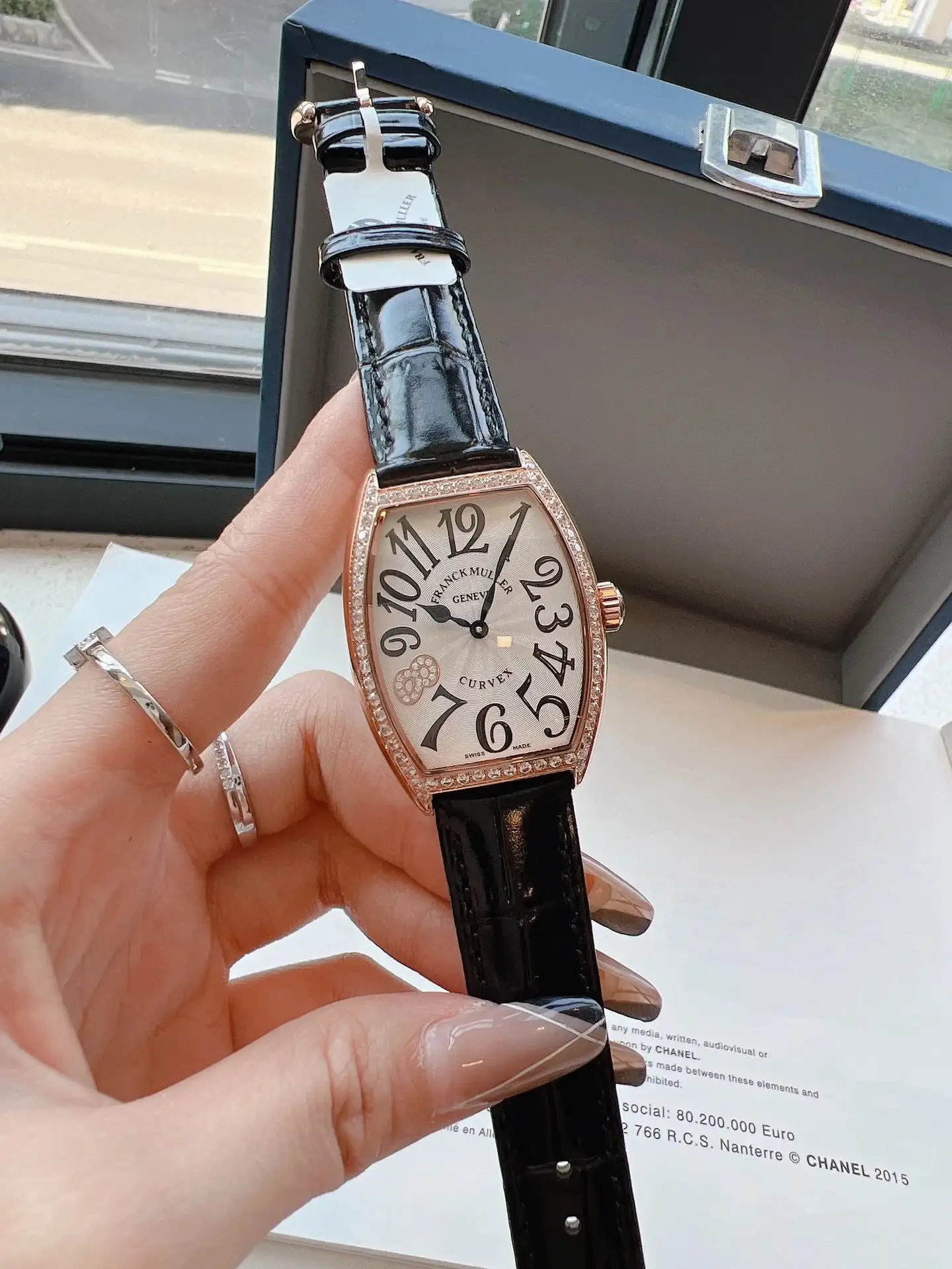 Franck Muller Women's Tonneau-Shaped Quartz Watch