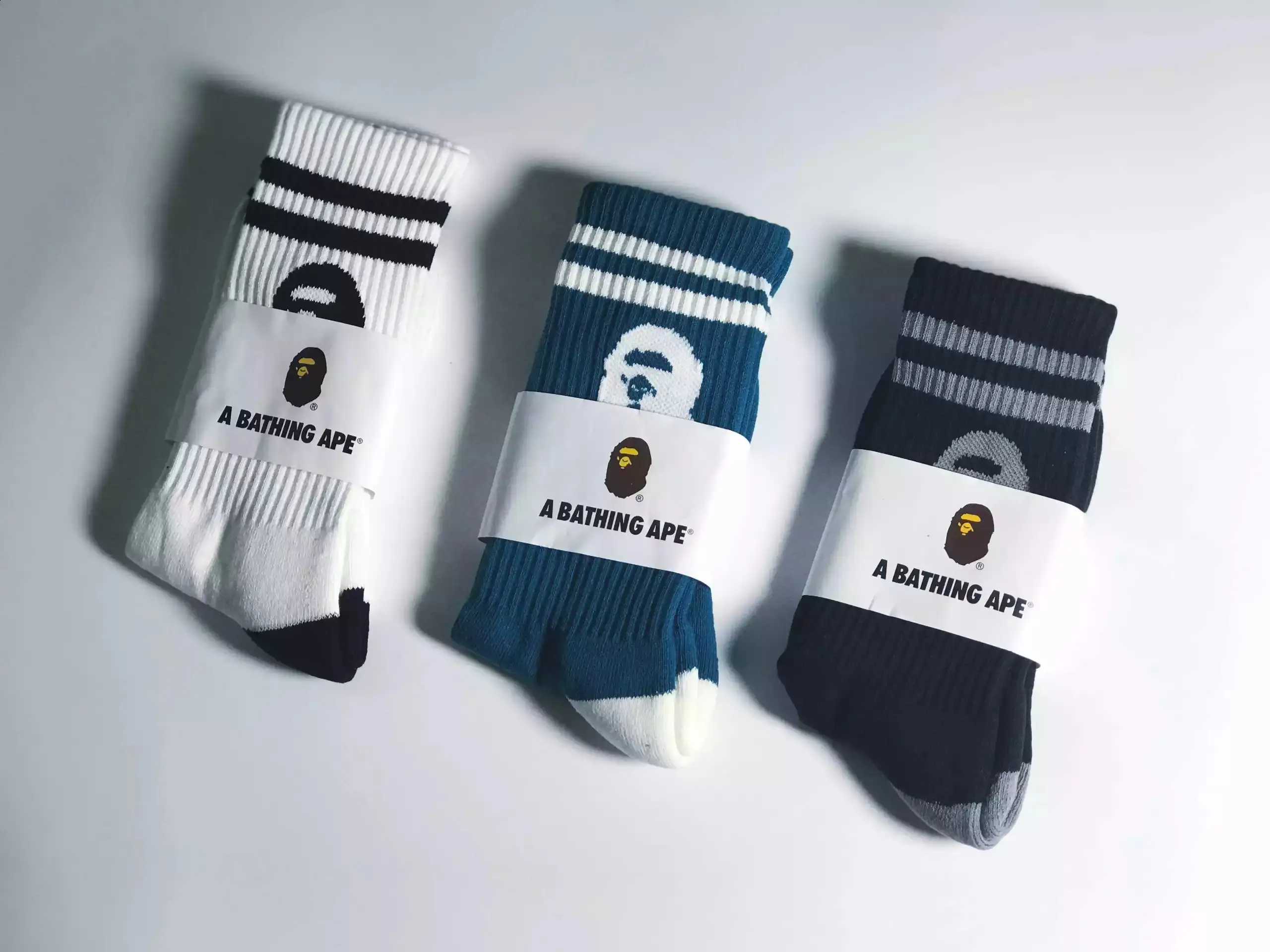 A Bathing Ape Socks [3 styles]