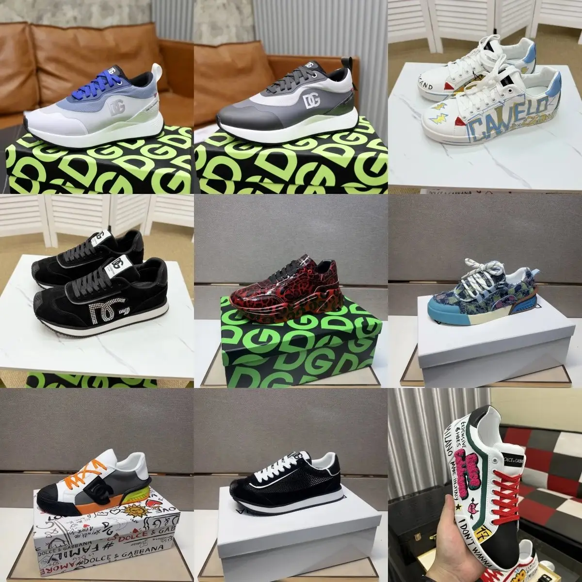 Dolce Gabbana Chunky Sneakers