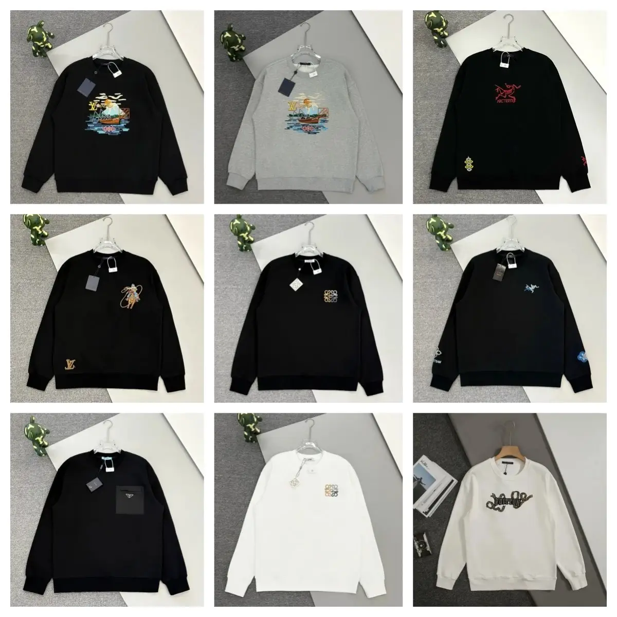 Autumn versatile crewneck sweatshirt - 009